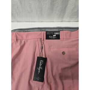 Walter Hagen Shorts Mens 42 Pink 9" Golf Performance Stretch Tech Chino Tennis